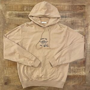 Helmut Lang Paris Graphic Hoodie Sweatshirt